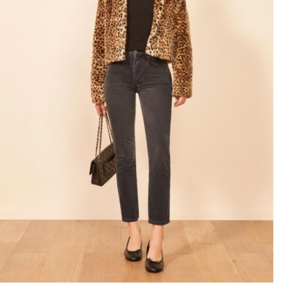 Reformation Julia High Cigarette Jean Monterey - Picture 2 of 14